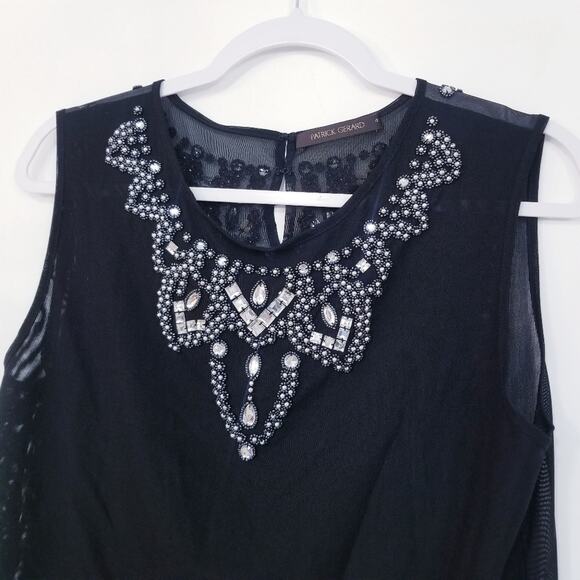 Patrick Gerard Rhinestones Gem Blouse - Picture 2 of 10